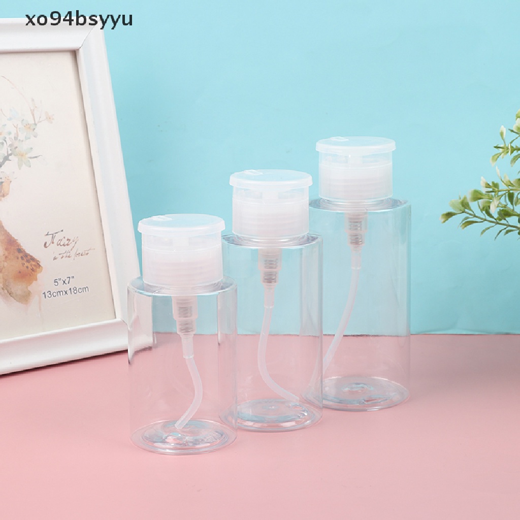 Lọ Nhựa Rỗng Đựng Dung Dịch Tẩy Sơn Móng Tay Tái Sử Dụng Được Xo94Bsyu 150 / 200 / 300ML