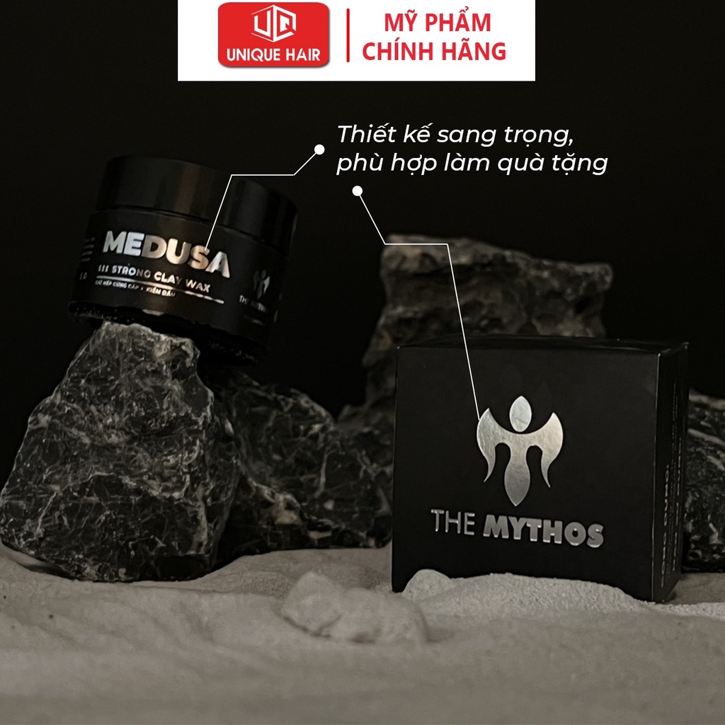 Sáp Vuốt Tóc The Mythos MEDUSA 60g - new 2023 - Chính Hãng + Quà Tặng