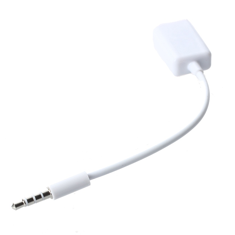 Cáp Chuyển Đổi Âm Thanh mp3 3.5mm aux Sang usb 2.0 Chuyên Dụng Cho Xe Hơi