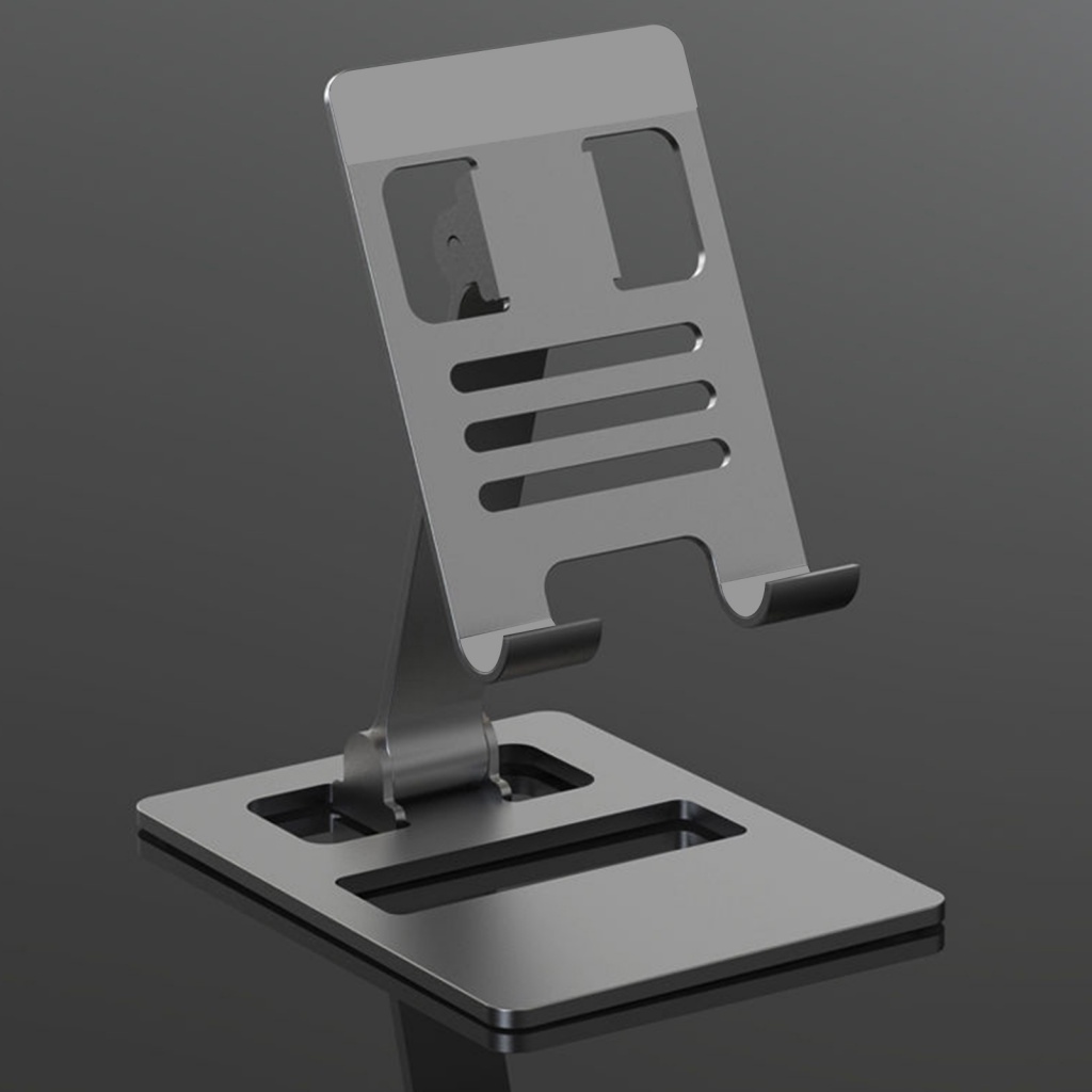 Giá Đỡ Máy Tính Bảng Bằng Hợp Kim Nhôm Chống Trượt Có Thể Điều Chỉnh Độ Cao In Hình Hoa Hướng Dương