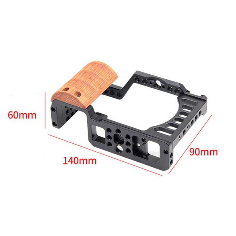 Khung Máy Ảnh Sony A7C Bằng Gỗ Kèm Phụ Kiện