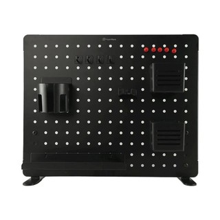 Bảng treo đồ Pegboard HyperWork Aster PG02 (Bảng kim loại, sơn tĩnh điện cao cấp, chân kẹp bàn, 14 phụ kiện đi kèm)