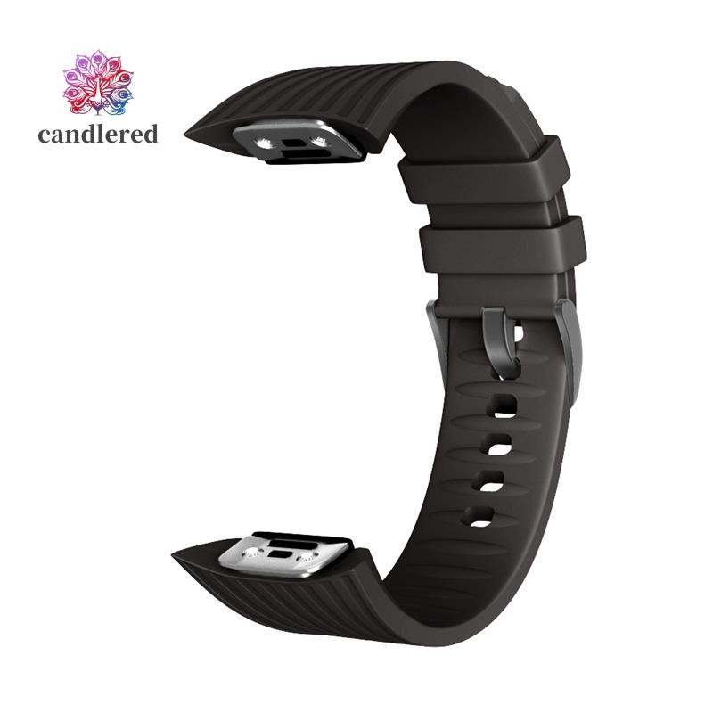 Dây Silicone Thay Thế Cho ĐồNg Hồ Samsung Galaxy Gear Fit2 Pro Gear Fit 2 SM-R360-Đen
