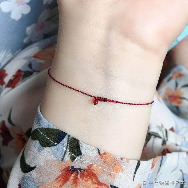 Vòng Tay Chân Bện Mã Não Siêu Mịn Không Phai Màu Đỏ