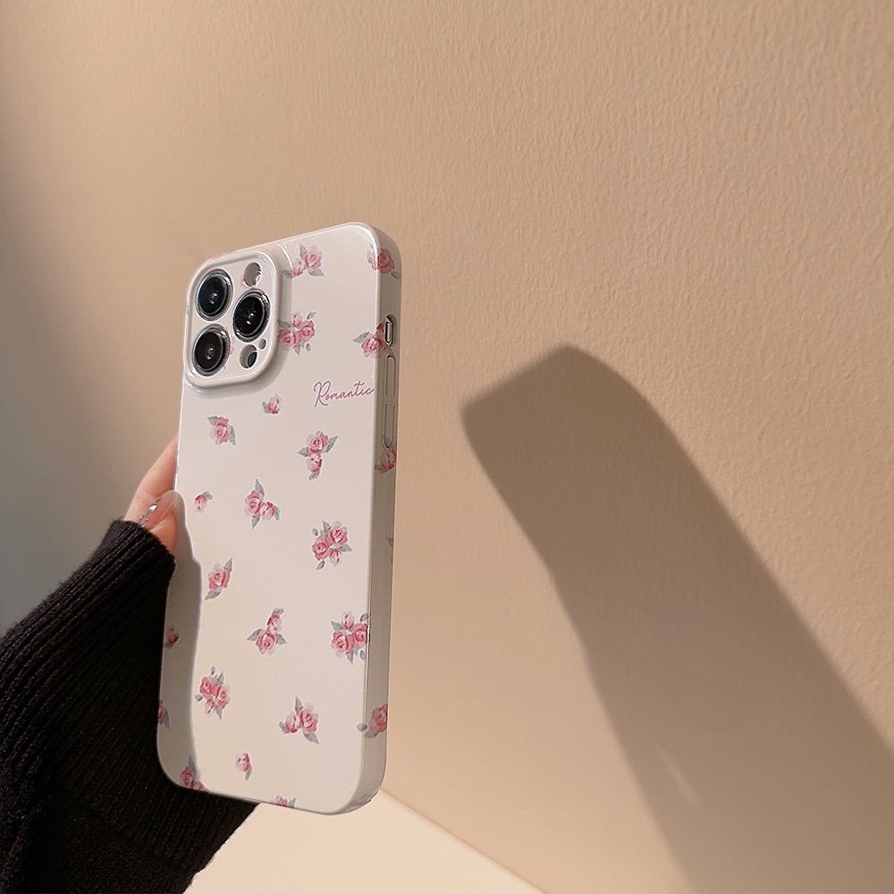 Ốp Điện Thoại Cứng Họa Tiết Hoa Nhỏ Xinh AT0045 Cho Iphone SE2020 7 / 8 Plus 14 X XR XM 11 12 13 PRO MAX