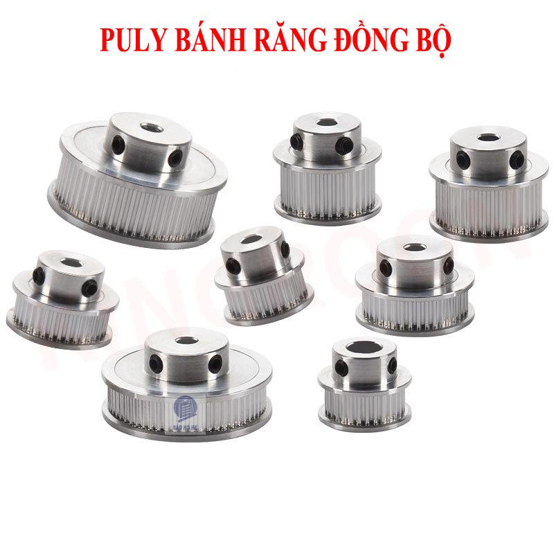 Puly Bánh Răng Đồng Bộ - Ròng Rọc Truyền Động Dây Curoa Mini Gt2