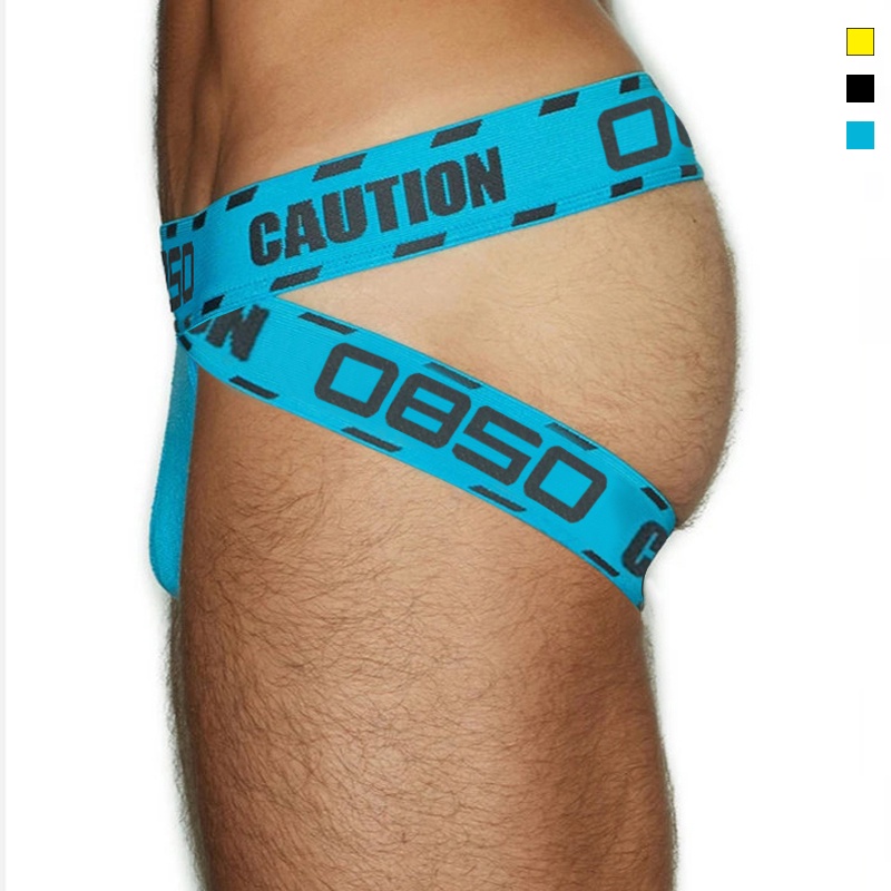 0850 Quần lót nam Sexy Thấp eo Jockstrap Cotton G-String Thongs Thoáng khí Nhanh khô Gay Bikini Quần lót BS3102