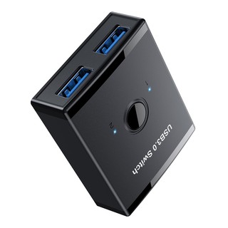 USB Switch KVM USB HUB 3.0 Switcher Selector KVM Switch for PC Keyboard Mouse Printer 1 PC Sharing 2 Devices USB Switch