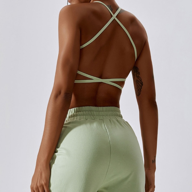 Áo Bra Thể Thao Dây Chéo Lưng Gợi Cảm