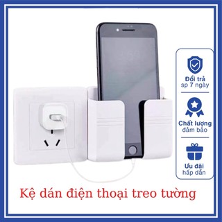 Kệ dán tường để remote, điện thoại