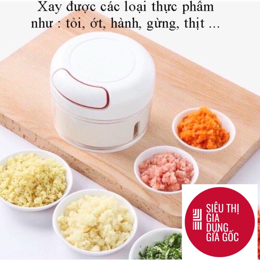 Máy Xay Tỏi Ớt Cầm Tay Mini Tiện Dụng Nhà Bếp Sản phẩm được bảo hành 3 tháng.
