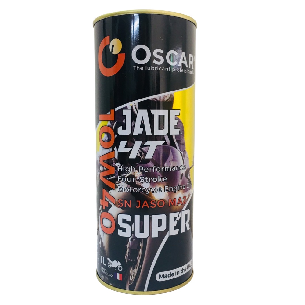 NHỚT OSCAR JADE 4T 10W-40  1L ( CHO XE SỐ) (HỘP ĐEN) DoChoiXeMayShop