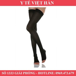 Vớ y khoa phòng ngừa suy tĩnh mạch, dạng đùi, hở ngón - basic - art.960a - nhập khẩu từ italy - chất lượng cao