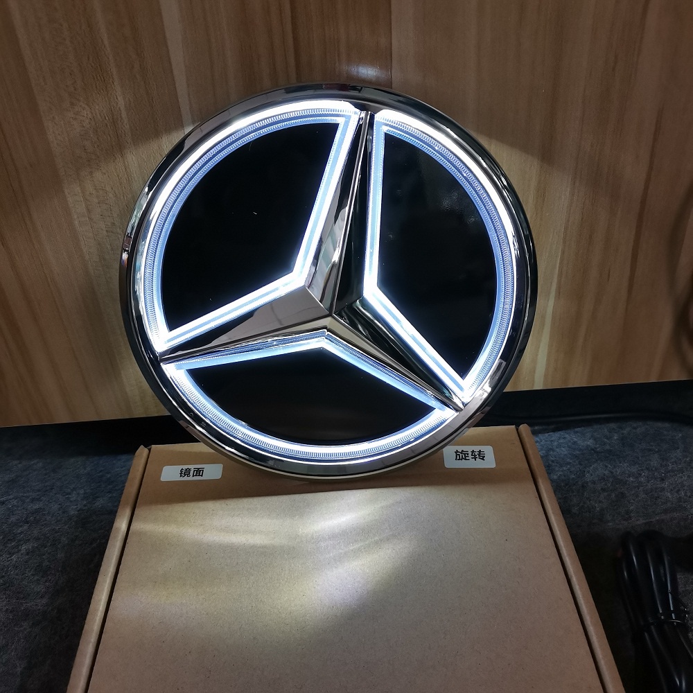 Logo Dán Trang Trí Xe Hơi BENZ W213 W166 W204 W212 W207 In Logo Dạ Quang