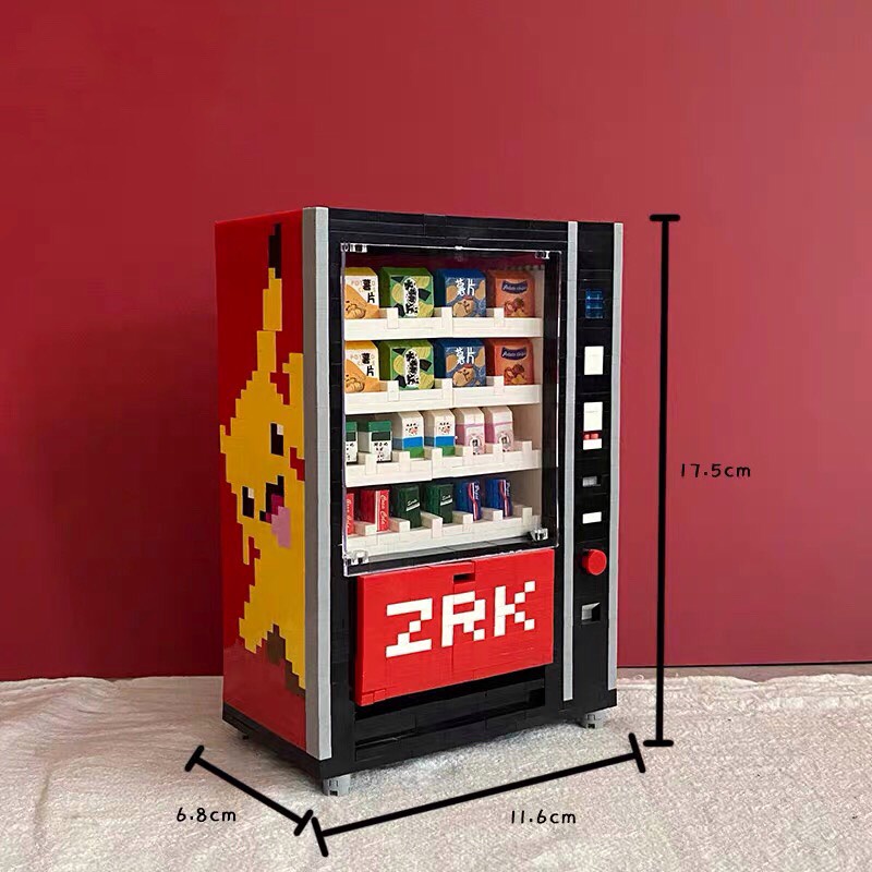 Mô hình lắp ráp lego máy bán nước tự động - miniblock