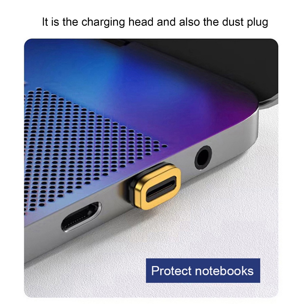 Đầu chuyển đổi LENOVO từ tính 2 trong 1 100W PD bằng hợp kim nhôm chuyên dụng thích hợp cho điện thoại