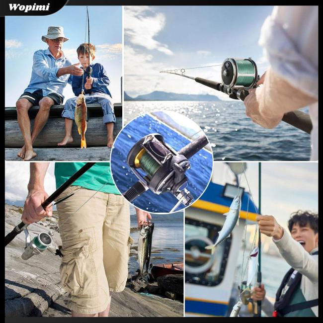 Mf Cuộn Dây Câu Cá 100% Nhựa PE Dài 500M