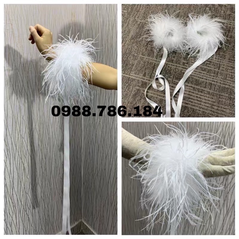 Lông vũ tự nhiên thời trang cao cấp,dây dài tầm 2m