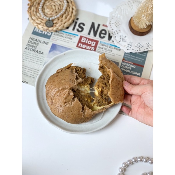 Bánh bao nguyên cám Pate phomai