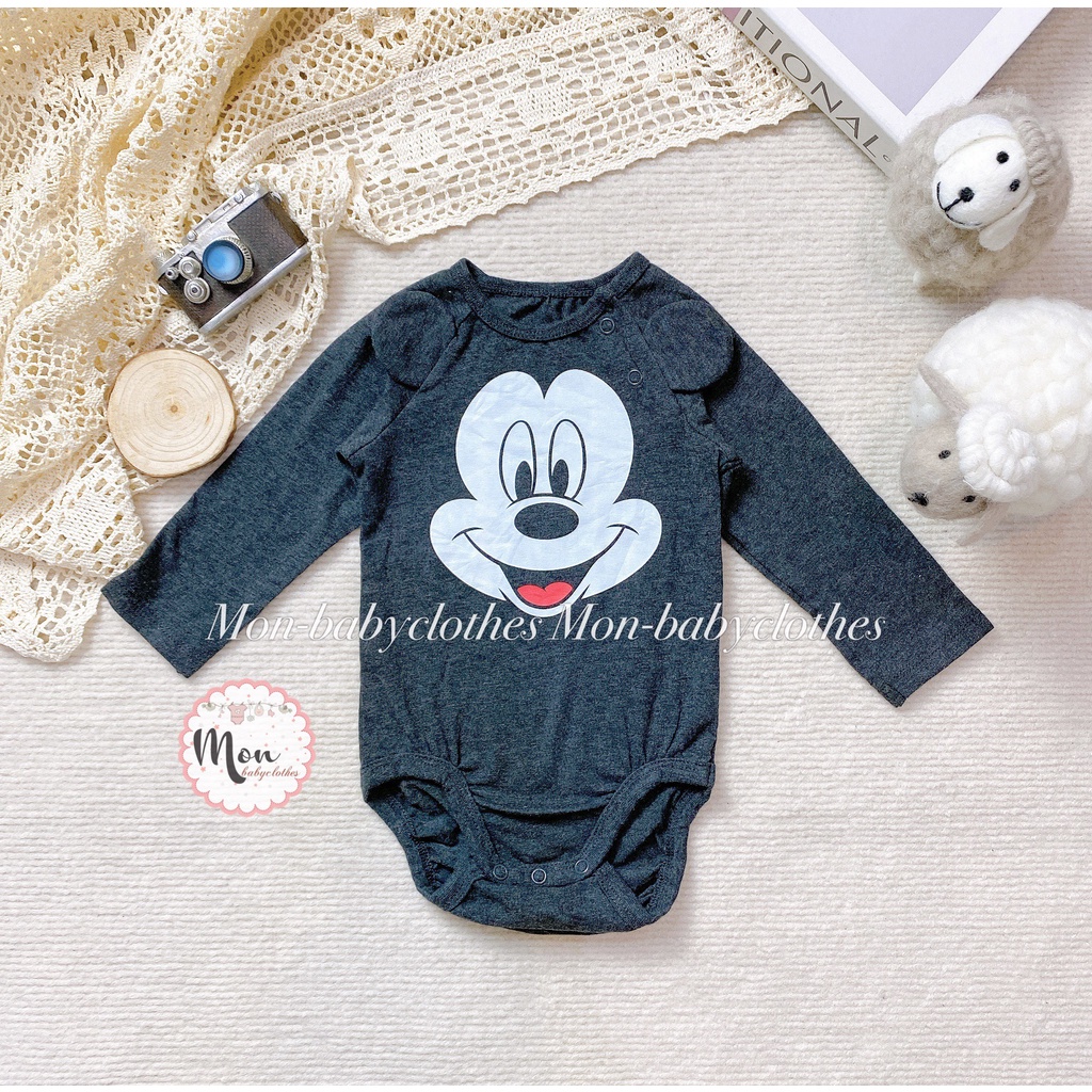 Áo BODY chip dài tay 6-9 tháng