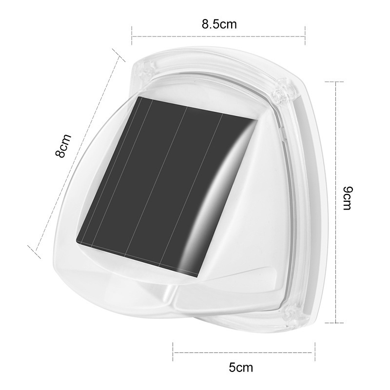Đèn Led 8 Bóng Gắn Tường Cảm Biến Năng Lượng Mặt Trời Tiết Kiệm Năng Lượng Thân Thiện Với Môi Trường