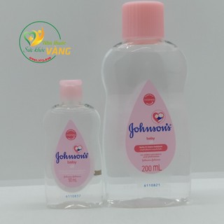 Dầu mát xa cho bé Johnson's Baby Oil