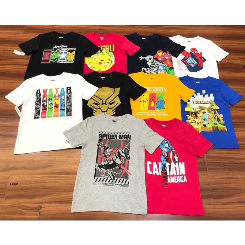 Áo phông bé trai Oldnavy xuất size đại