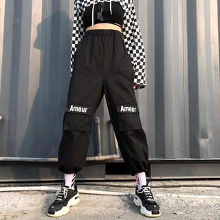 (  ORDER ) Quần jogger Amor ulzzang unisex form rộng oversize Hàn Quốc street style
