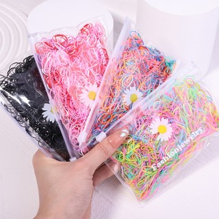 Set 1000 / 2000 thun cột tóc nhiều màu sắc cho bé gái