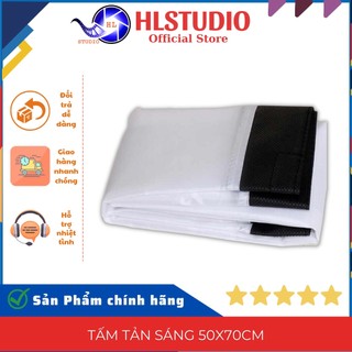 Tấm tản sáng 50x70cm HL Studio, giúp anh sáng dịu nhẹ, phù hợp dùng cho đèn kino flo, đèn led, sofbox