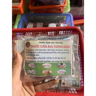 Viên đau xương khớp gia truyền đóng gói 100g