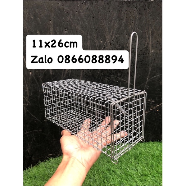 Lồng bẫy Chuột 🐭Sóc 11x26cm