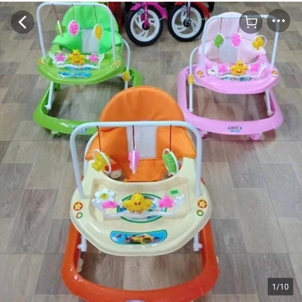 Xe tròn tập đi 2in1  tiện lợi cho mẹ