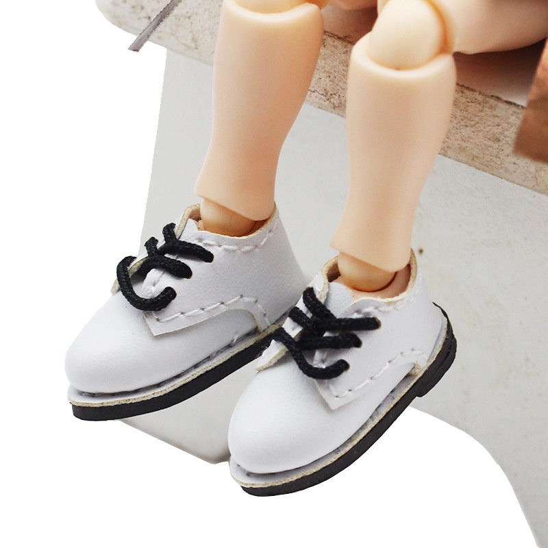 Giày Da Búp Bê bjd ob11 Tỉ Lệ 1 / 12 Mới