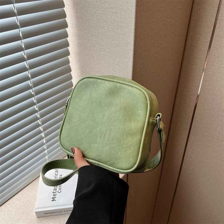 Ielgy Túi Đeo Chéo Hình Vuông Thiết Kế Độc Đáo Đa Năng Cho Nữ