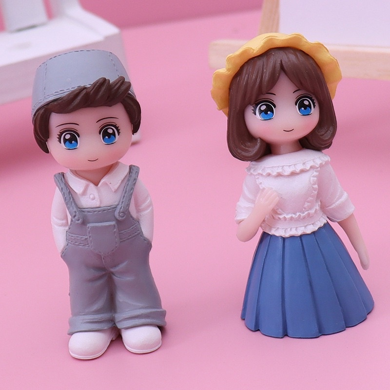 Móc Khoá Cặp Đôi Nam Thanh Nữ Tú- Đá Đẹp