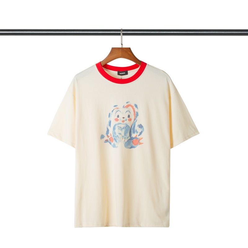 Áo Thun Tay Ngắn Chất Liệu Cotton In Họa Tiết Cổ Điển Thời Trang Cho Nam Và Nữ