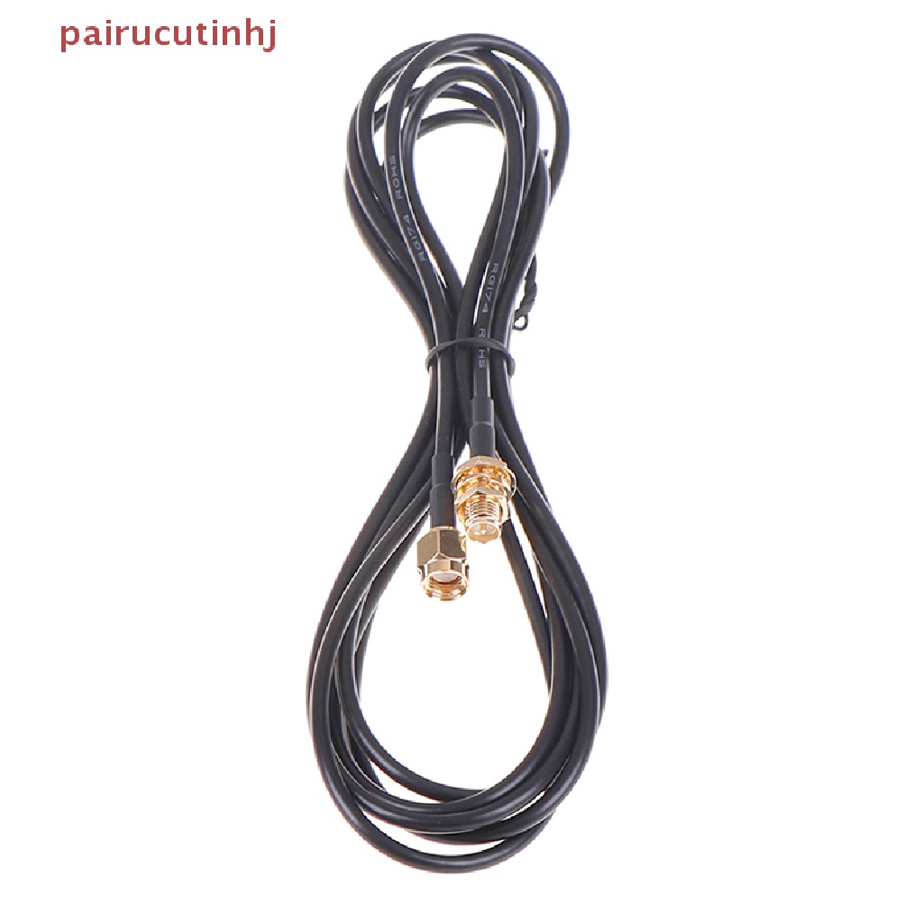 1 Cặp Dây Cáp Ăng Ten WiFi Nối Dài 1m RG174 RP-SMA