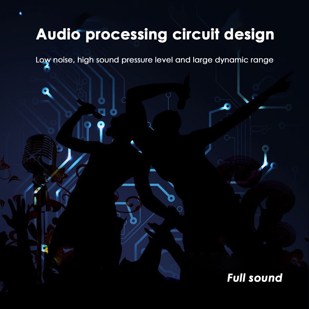 Micro Có Dây Cầm Tay E300 Hình Hoa Hướng Dương Dùng Để Ghi Âm Phát Thanh