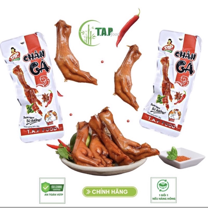 Sỉ Combo 50 cái chân gà / Chân Gà Cay Tứ Xuyên 35gr/40gr/50gr