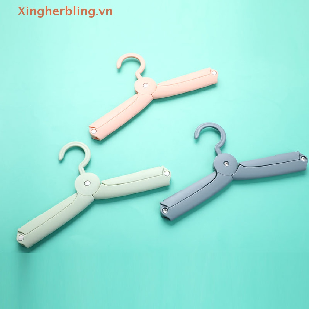 Móc Treo Quần Áo Mini Chống Gió Chống Trượt Có Thể Gấp Gọn Tiện Dụng Mang Theo Du Lịch