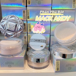 Phấn phủ bột kiềm dầu mịn vỏ bạc