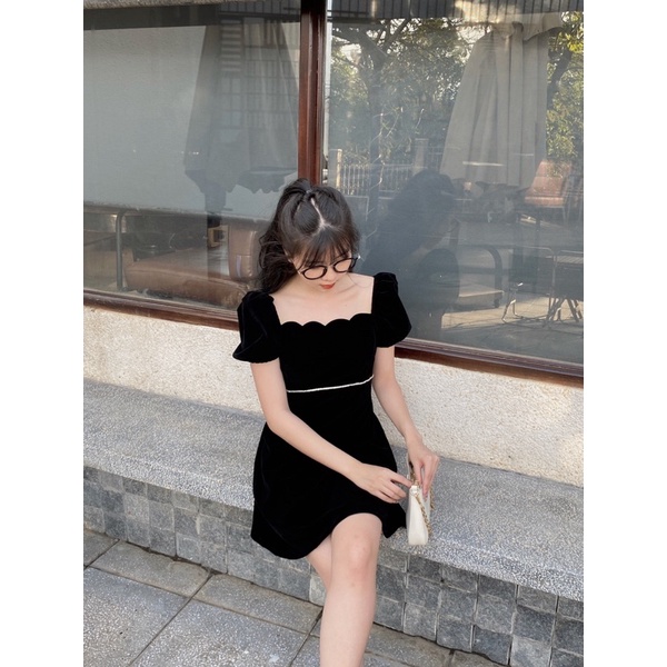 Đầm Nhung Xinh (ẢNH THẬT)