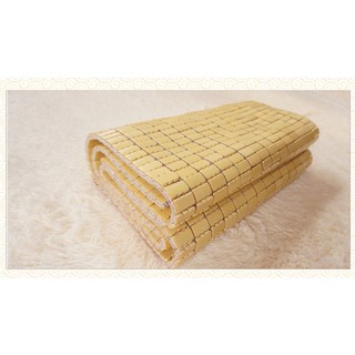 Chiếu trúc quế lâm 1m8x2m màu vàng không viền