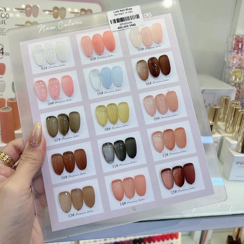 Set Thạch 15 Màu Siêu Đẹp