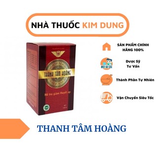 THANH TÂM HOÀNG - Hỗ trợ giảm huyết áp, thanh nhiệt, nguy cơ tai biến mạch máu não, nhồi máu cơ tim.....