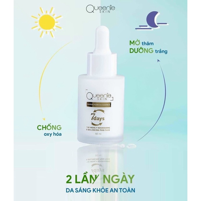 Huyết thanh trắng da 7 days
