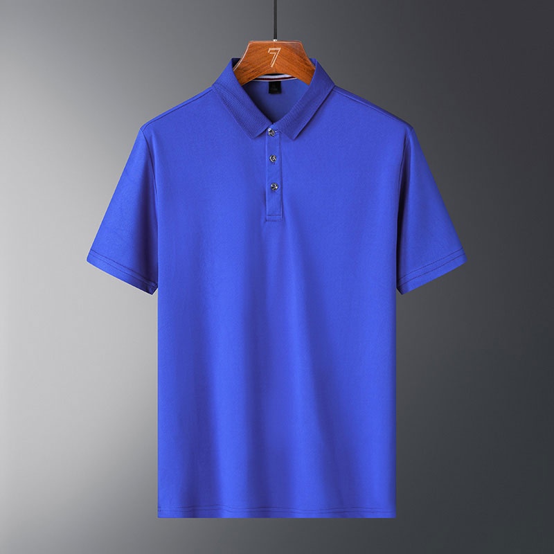 Áo polo Tay Ngắn Màu Trơn Đơn Giản Thời Trang Mùa Hè Cho Nam