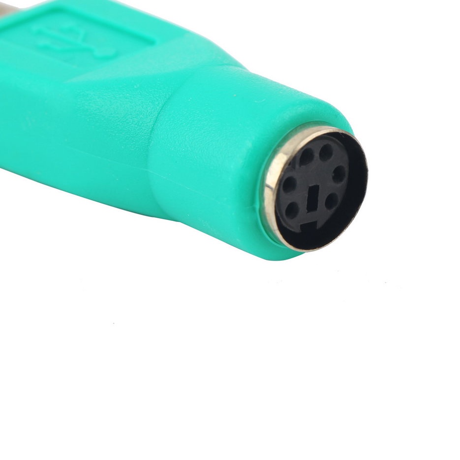✱BEST✱ USB Male To PS2 Female Adapter Converter for Computer PC Keyboard Mouse