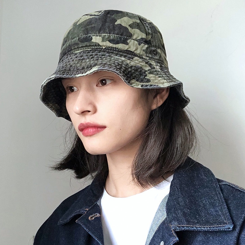 Nón Tai Bèo Chống Nắng Họa Tiết Rằn Ri Kiểu Hip-hop Nhật Hàn Cá Tính Cho Nam Và Nữ